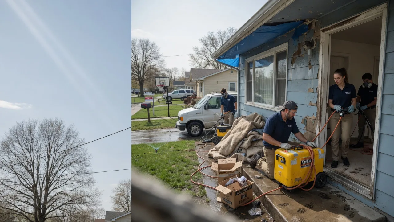 Basement Flood Cleanup in Cutler, OH near me